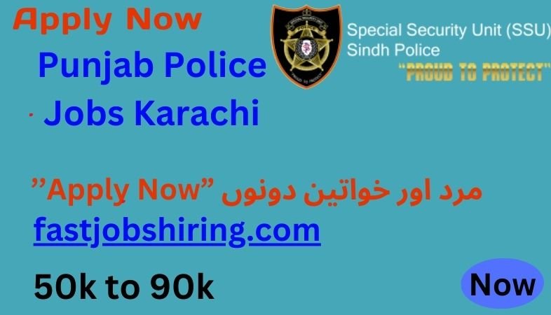  Punjab Police Jobs Pakistan 