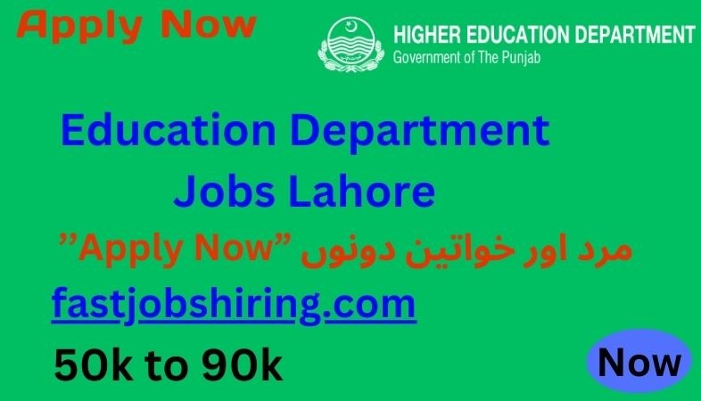 Education Department Jobs