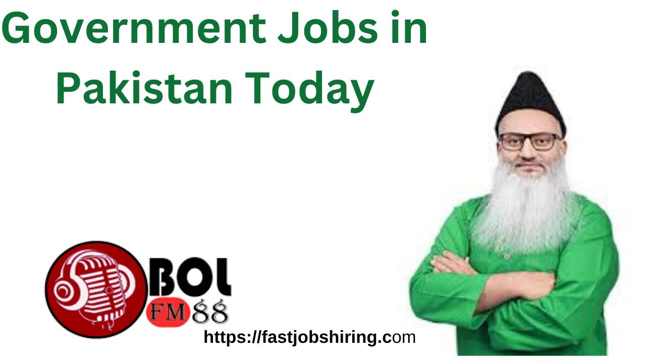 Government Jobs in Pakistan Today