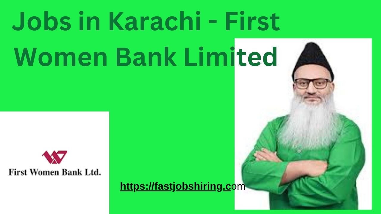 Jobs in Karachi - First Women Bank Limited